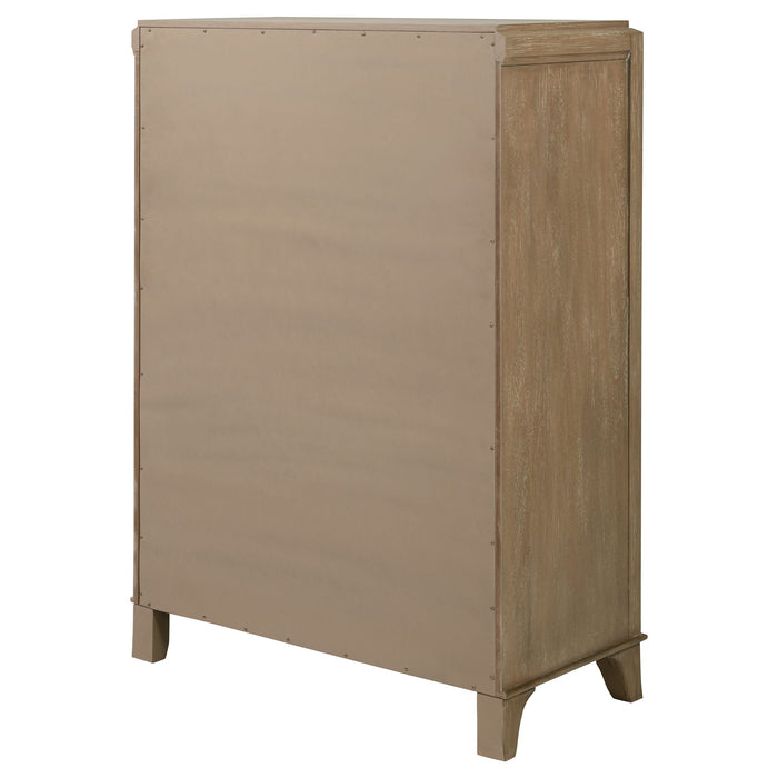 Revello 6-drawer Bedroom Chest of Drawers Washed Mango