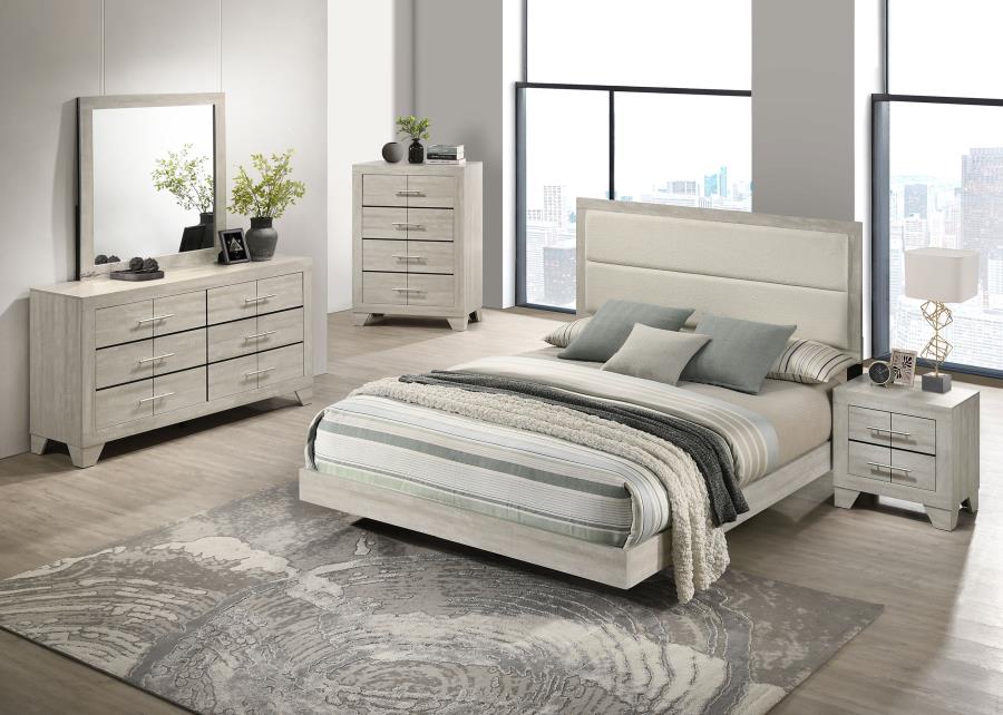 Trenton Bedroom Set Rustic Cream