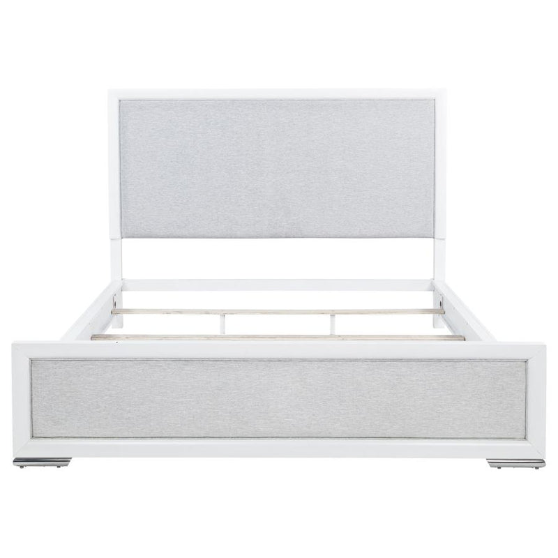 Gracemont 57-inch Panel Bed Grey and