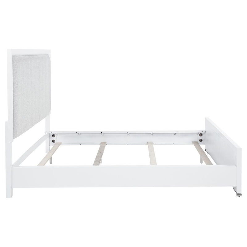 Gracemont 57-inch Panel Bed Grey and