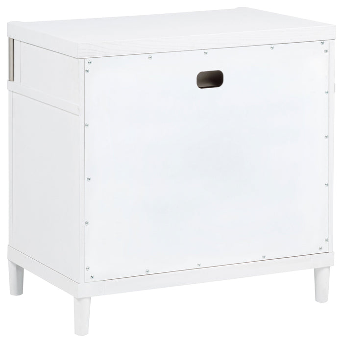 Gracemont 3-drawer Bedroom Nightstand Bedside Table White