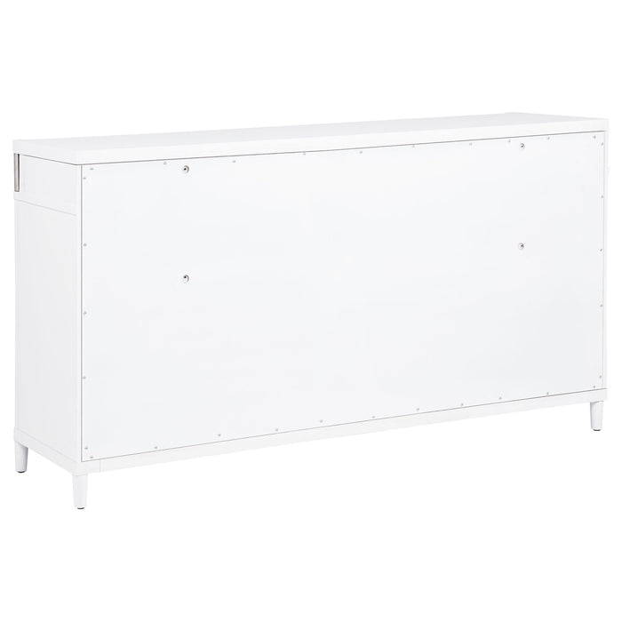 Gracemont 8-drawer Bedroom Dresser Cabinet White