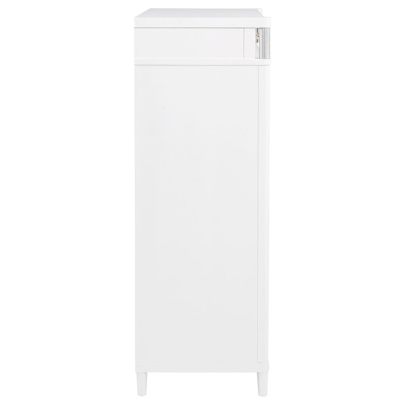 Gracemont 5-drawer Bedroom Chest of Drawers White