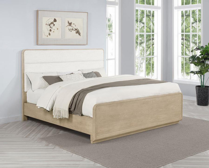 Ladera 56-inch Panel Bed Light Elm