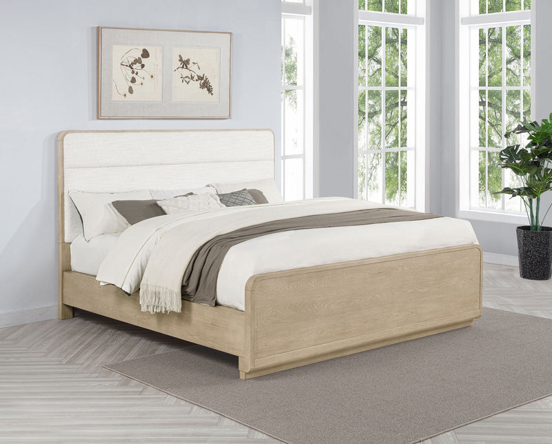 Ladera 56-inch Panel Bed Light Elm