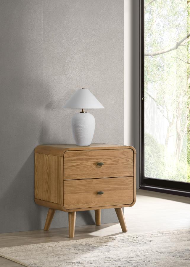 Robyn 2-drawer Nightstand Bedside Table