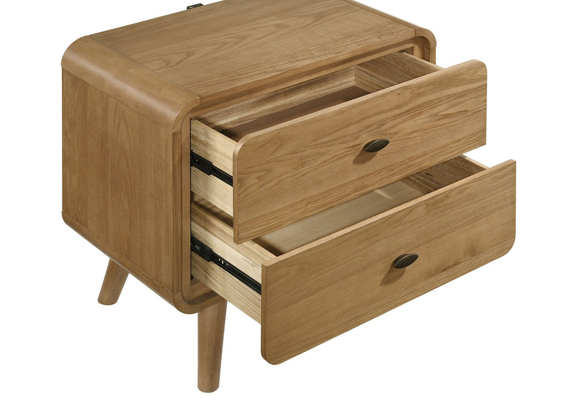 Robyn 2-drawer Nightstand Bedside Table