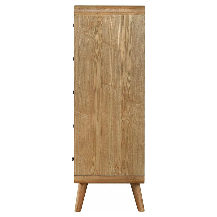 Robyn 5-drawer Bedroom Chest of Drawers Dark Walnut