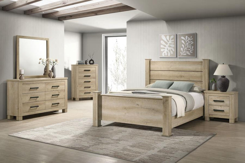 Juego de dormitorio Oakglen Roble envejecido