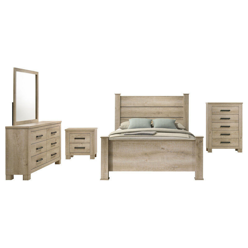 Juego de dormitorio Oakglen Roble envejecido