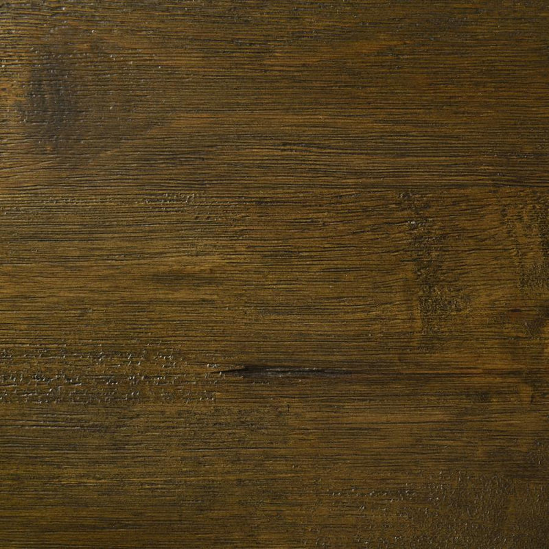 Doherty Upholstered Panel Bed Rustic Brown