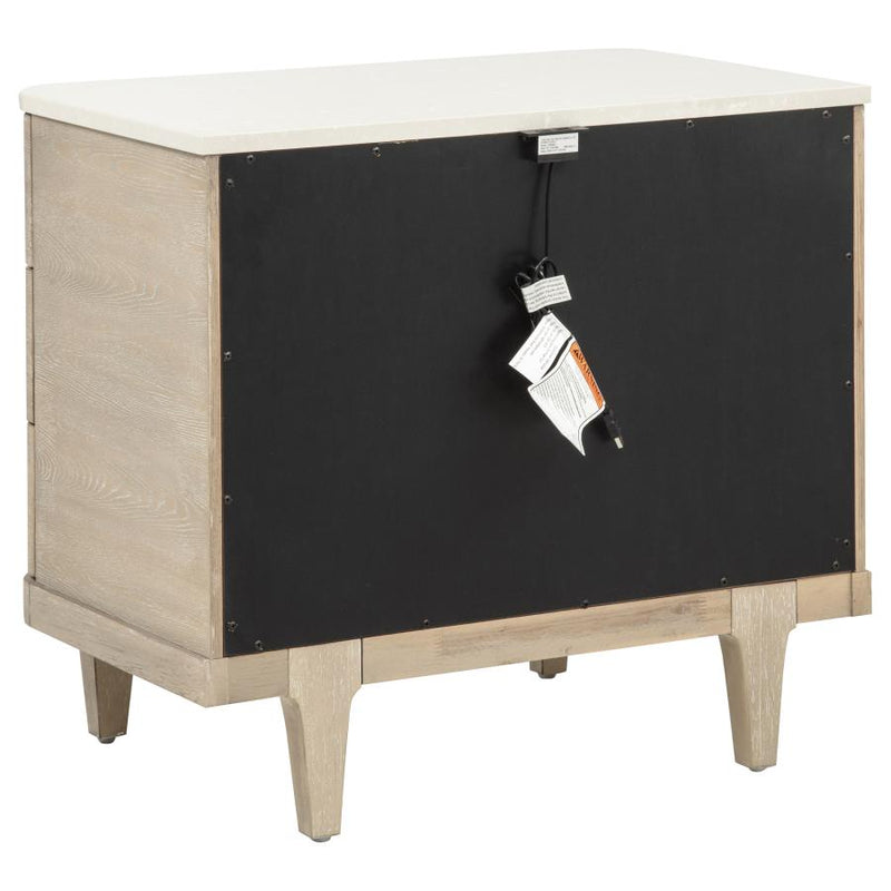 Lucaire 3-drawer Nightstand Bedside Table