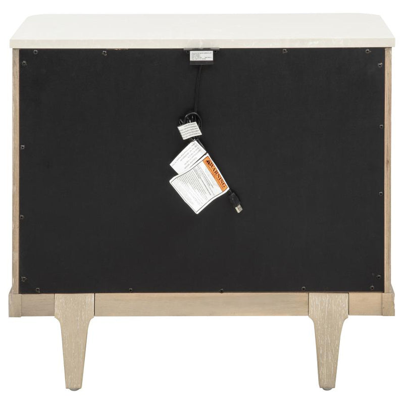 Lucaire 3-drawer Nightstand Bedside Table