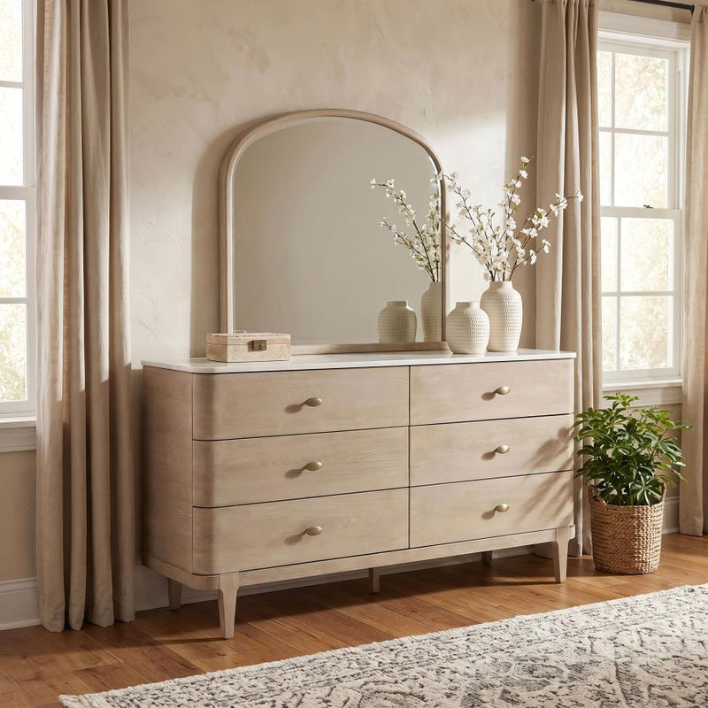 Lucaire 6-drawer Dresser Cabinet
