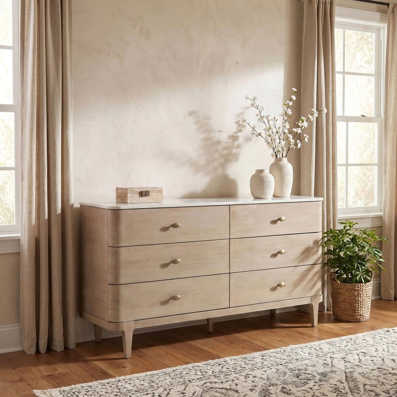 Lucaire 6-drawer Dresser Cabinet