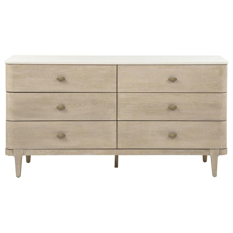 Lucaire 6-drawer Dresser Cabinet