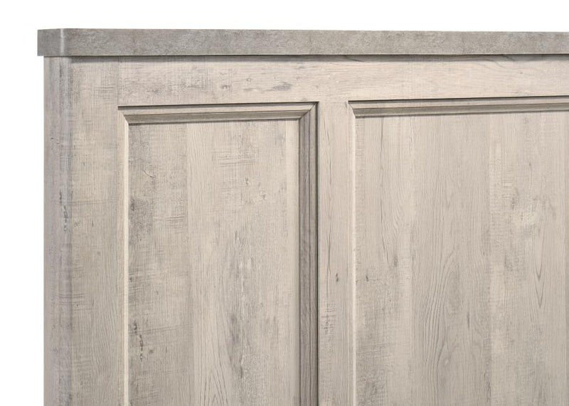 Nevado Farmhouse Panel Bed Grey and Weathered Taupe