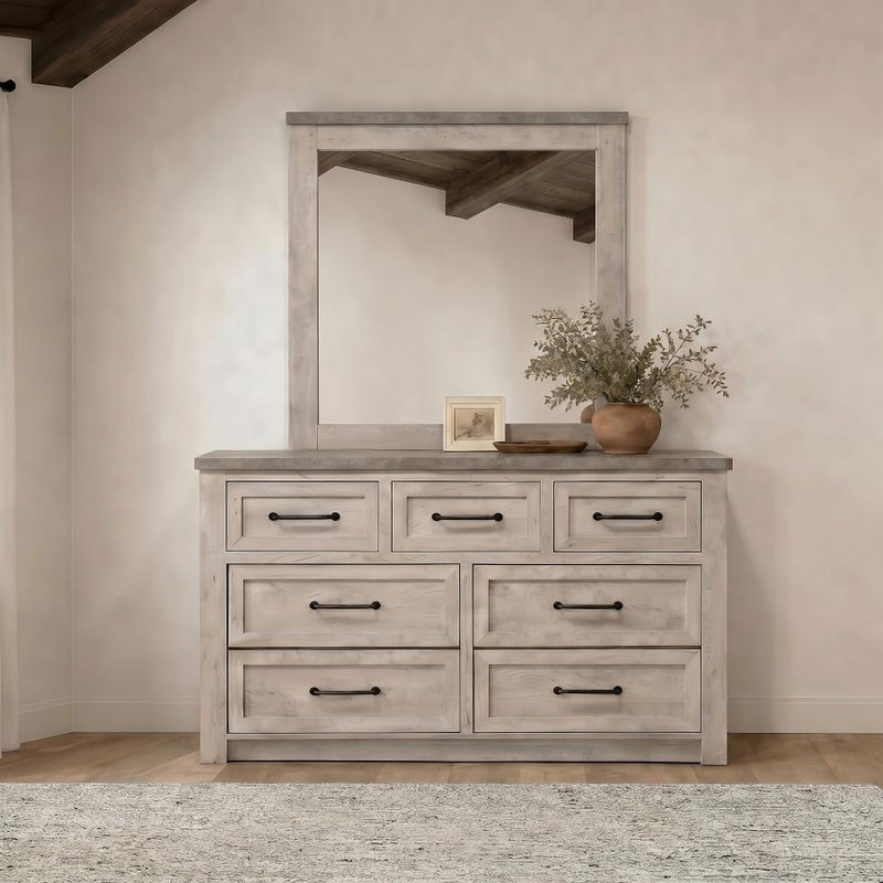 Nevado Farmhouse 7-Drawer Dresser