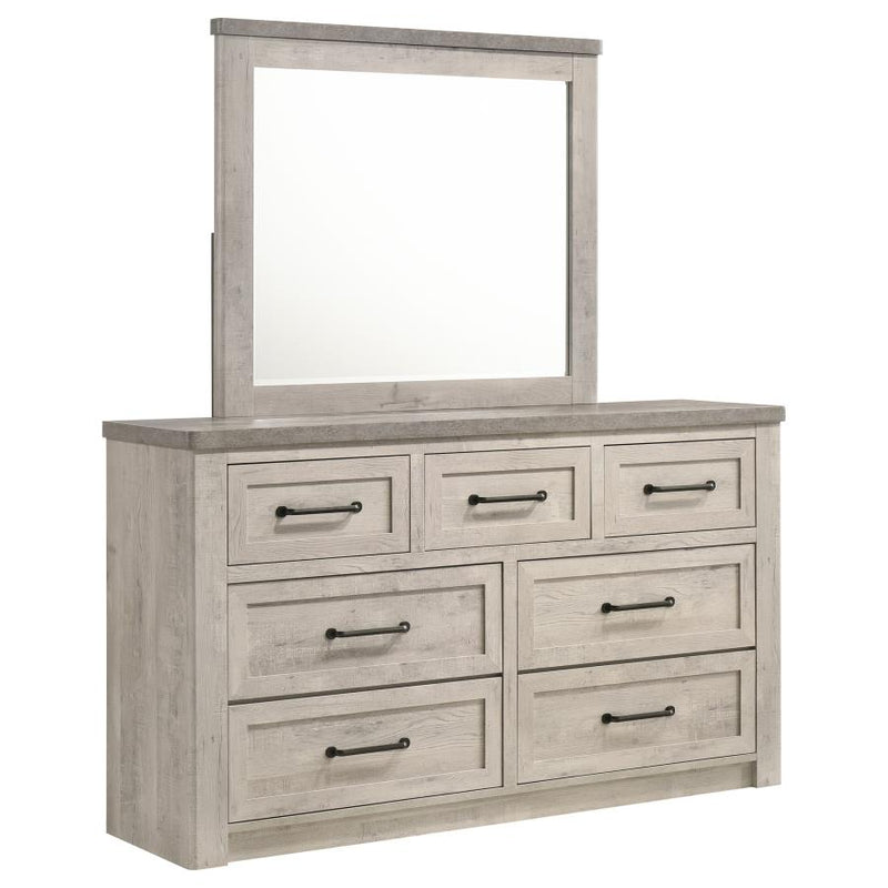 Nevado Farmhouse 7-Drawer Dresser