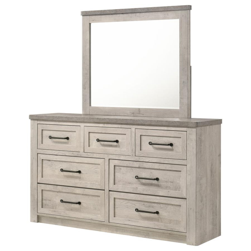Nevado Farmhouse 7-Drawer Dresser