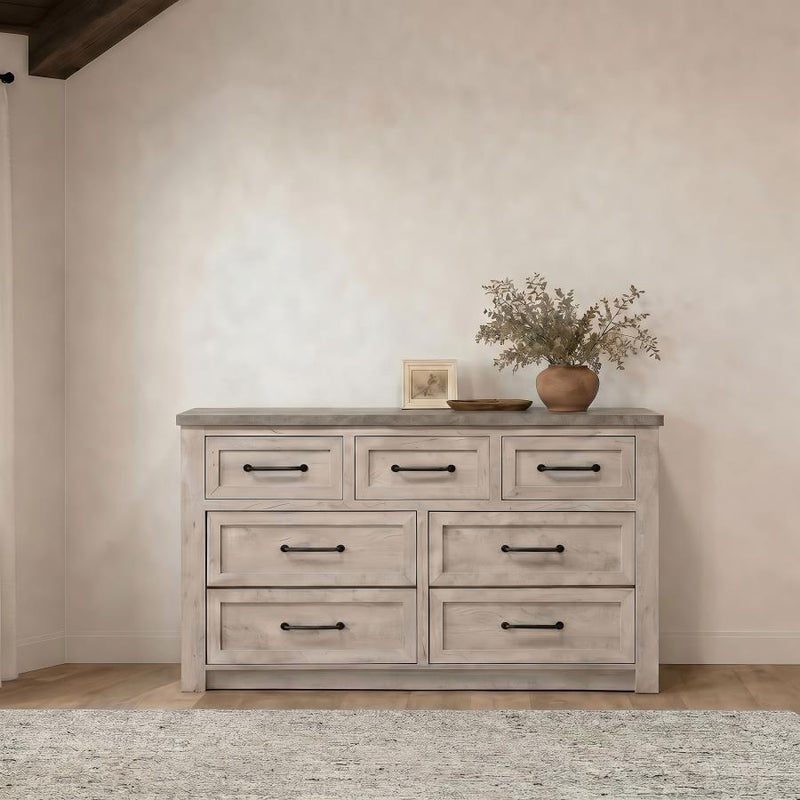 Nevado Farmhouse 7-Drawer Dresser
