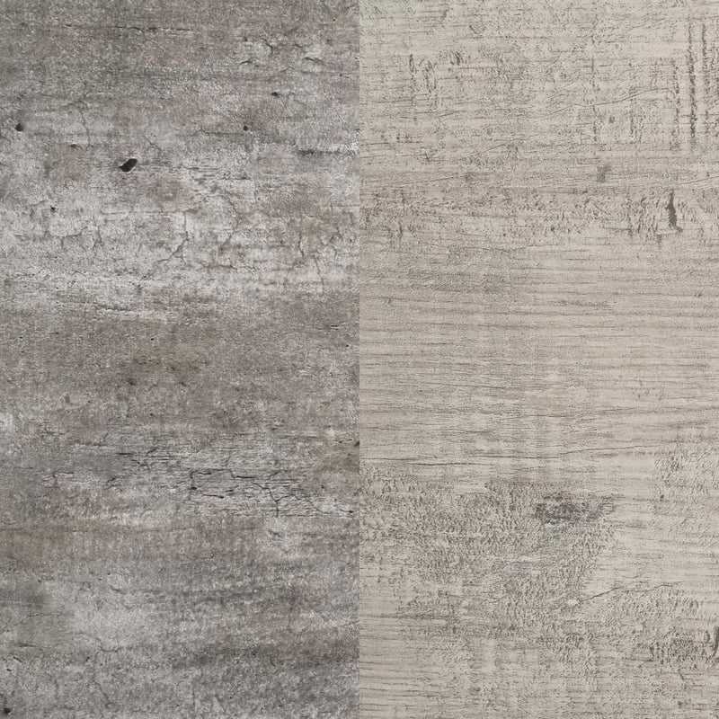 Nevado Farmhouse Beveled Dresser Mirror Grey and Weathered Taupe