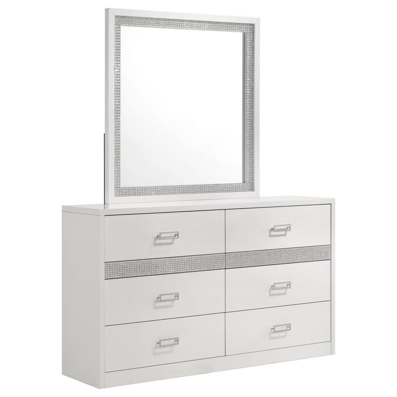 Viana 6-Drawer Bedroom Dresser with