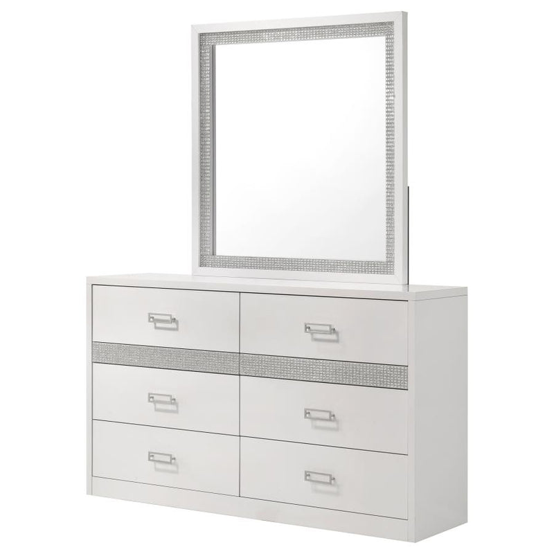 Viana 6-Drawer Bedroom Dresser with