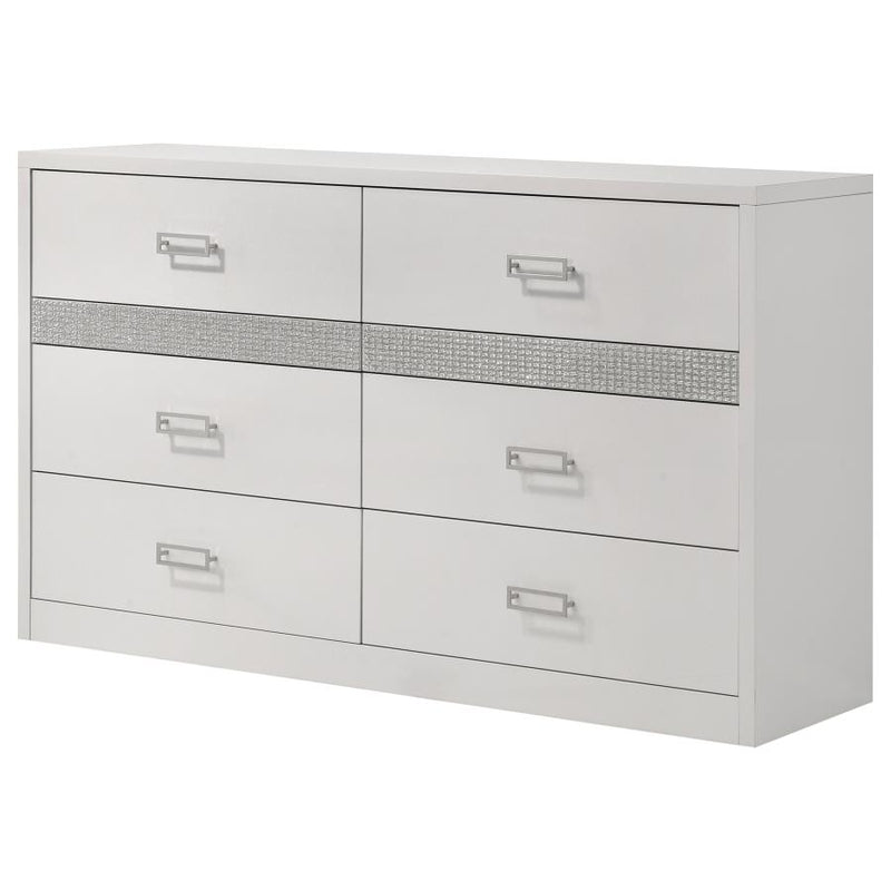 Viana 6-Drawer Bedroom Dresser with