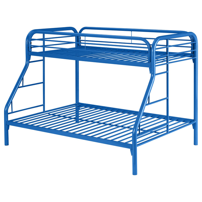 Morgan Twin Over Full Bunk Bed Blue