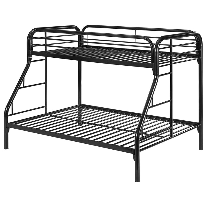 Morgan Twin Over Full Bunk Bed Black