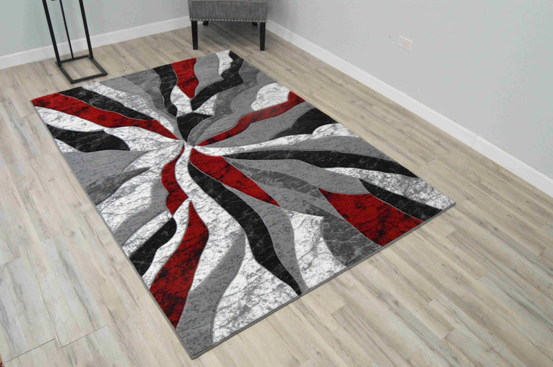 PREMIUM Rug Design 2303 Grey 8x11 (7'8x10'8")"