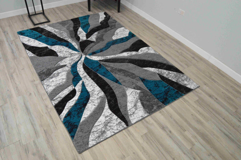 PREMIUM Rug Design 2303 Grey 2x8 Runner (2'2x7'3")"