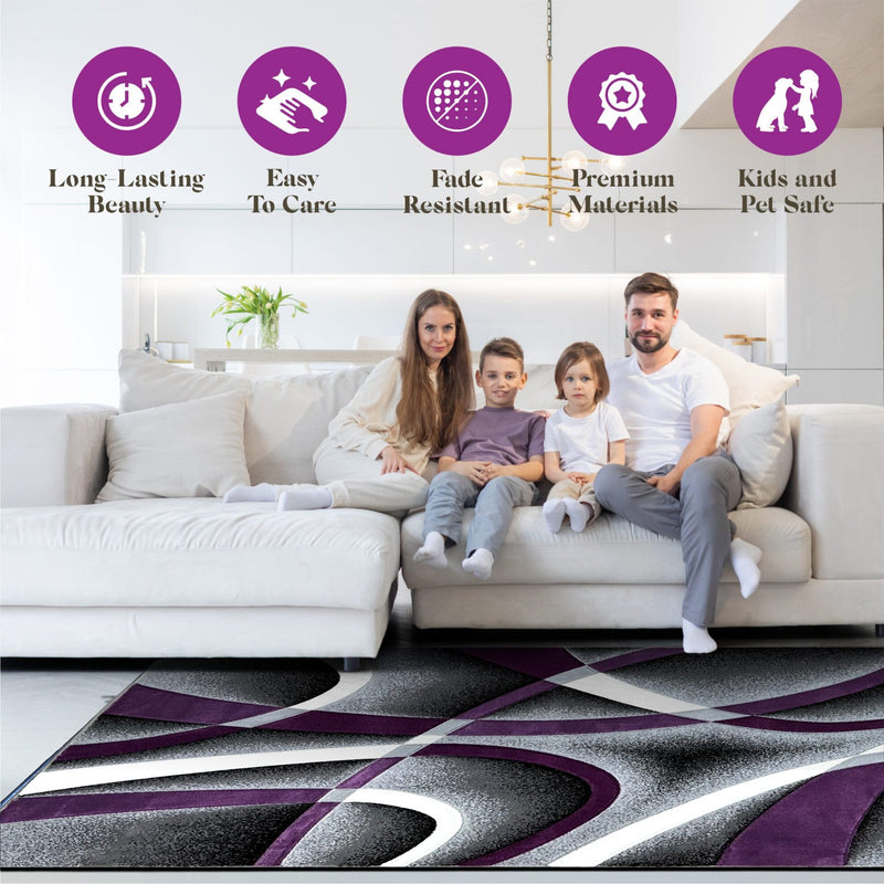 PREMIUM Design 2305 Grey 5x8 (5'2x7'5")"