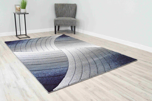 PREMIUM Rug Design 2306 Navy 4x6 (3'9x5'3")"