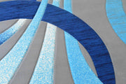 PREMIUM Rug Design 2308 Turquoise 5x8 (5'2x7'5")"