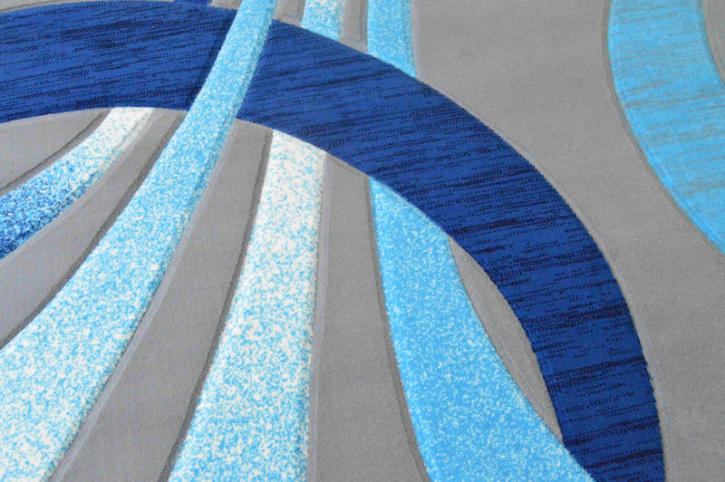 PREMIUM Rug Design 2308 Turquoise 5x8 (5'2x7'5")"