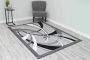 RIMA Rug DESIGN 2424 Brown 5x8 (5'2x7'5")"