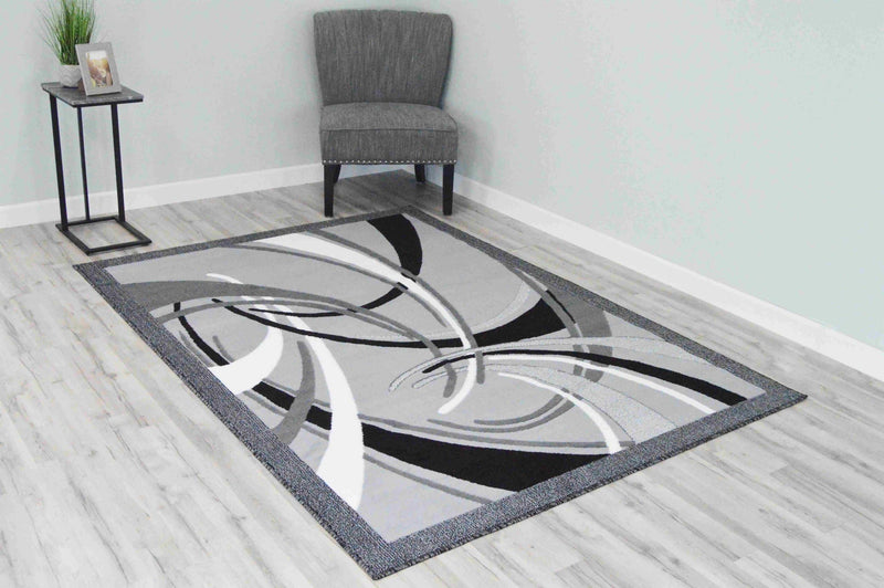 RIMA Rug DESIGN 2424 Brown 5x8 (5'2x7'5")"
