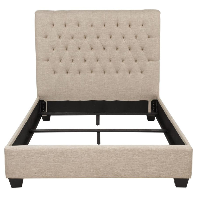 Chloe Upholstered Panel Bed