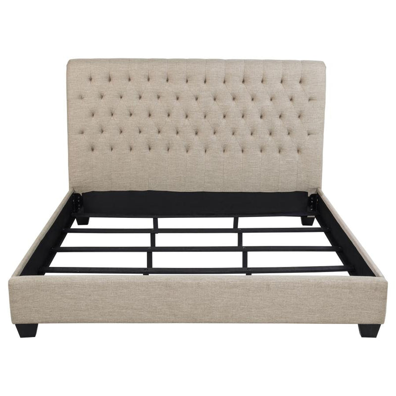Chloe Upholstered Panel Bed