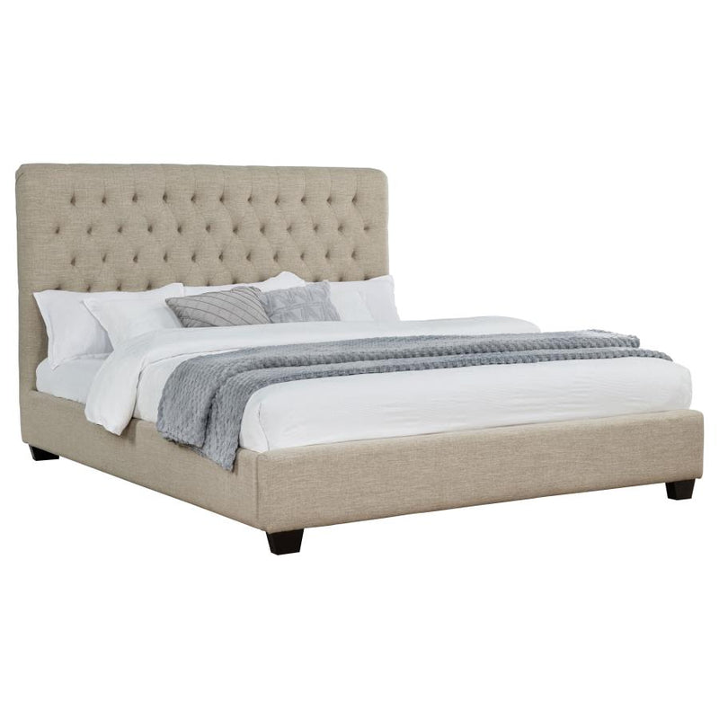 Chloe Upholstered Panel Bed