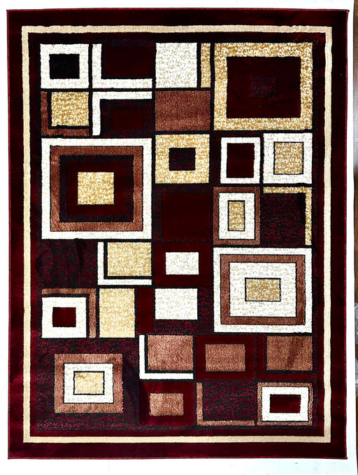 SULTAN Rug DESIGN 3003 Red 5x8 (5'2x7'5")"