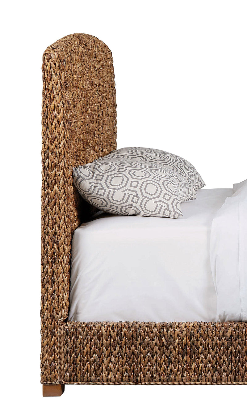 Cama con dosel Laughton Banana Leaf Amber