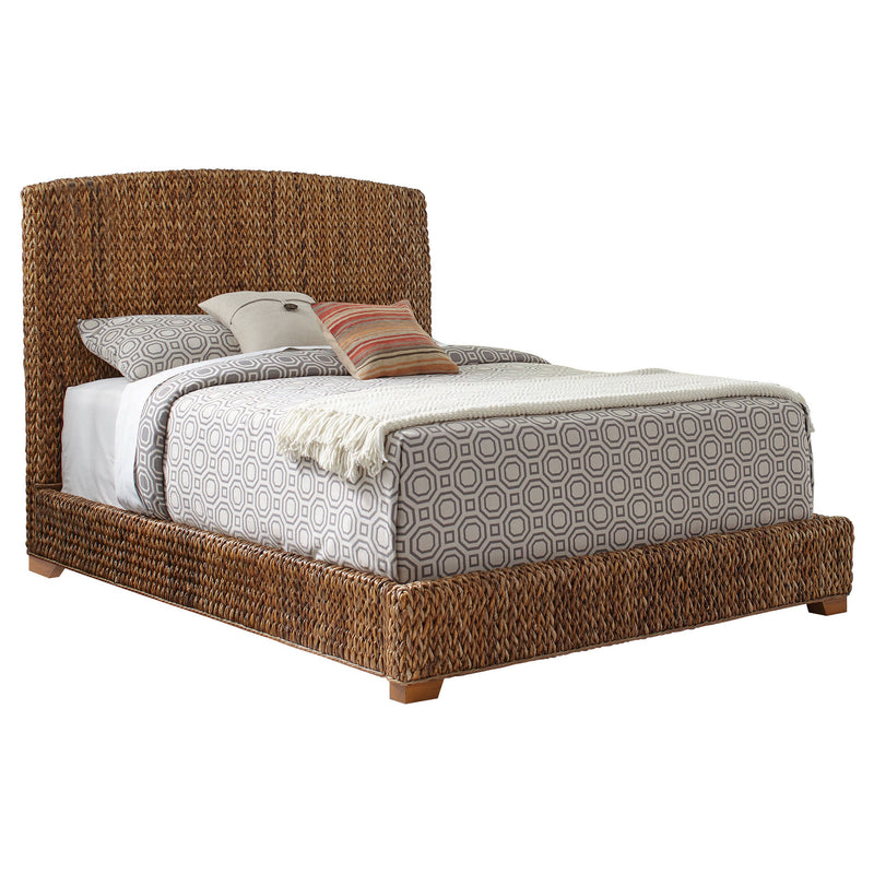 Cama con dosel Laughton Banana Leaf Amber