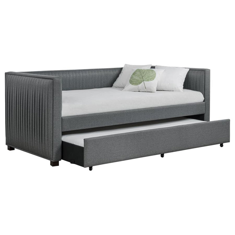 Brodie Upholstered Daybed with Trundle