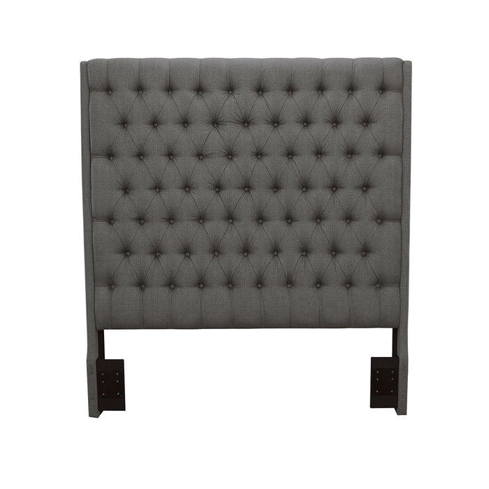 Camille Tall Tufted  Headboard Grey