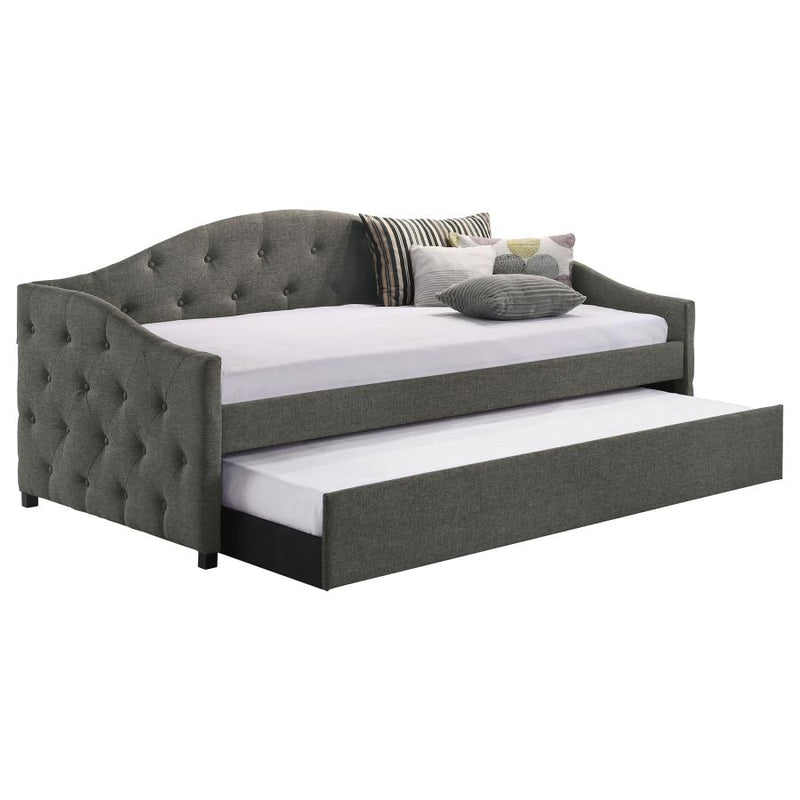Sadie Upholstered Daybed with Trundle