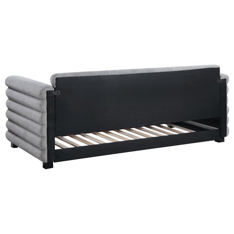 Patricia Boucle Upholstered Day Bed with Trundle