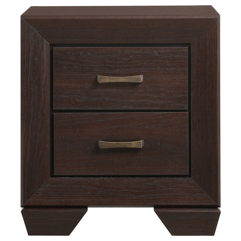 Dormitorio Dorian color chocolate oscuro